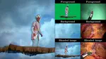 Image Compositing for Segmentation of Surgical Tools without Manual Annotations