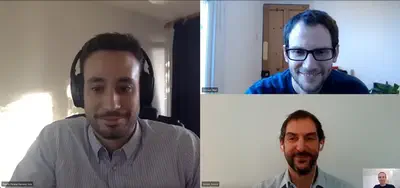 Screenshot from Luis' online PhD viva.