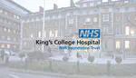 [Job] Research Coordinator - King's College Hospital NHS Foundation Trust