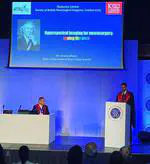 Jonathan Shapey delivers the Hunterian Lecture at the Society of British Neurological Surgeons autumn congress